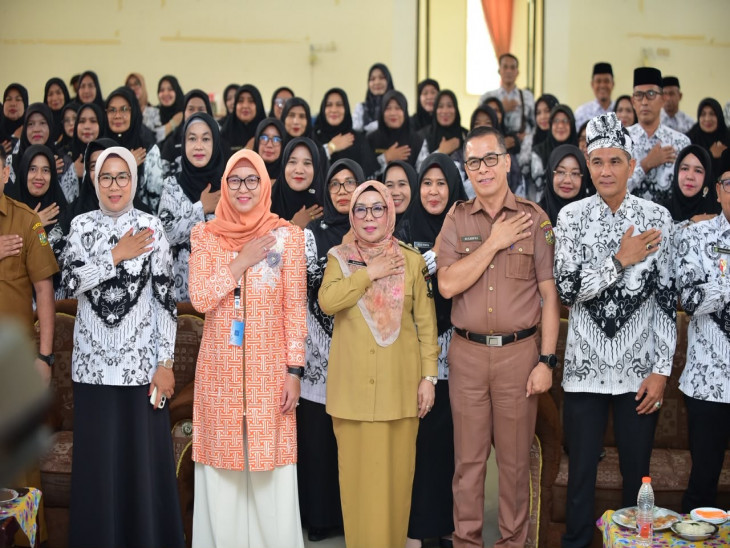 Pembukaan Workshop Peningkatan Kompetensi Kepala Sekolah di Kampar