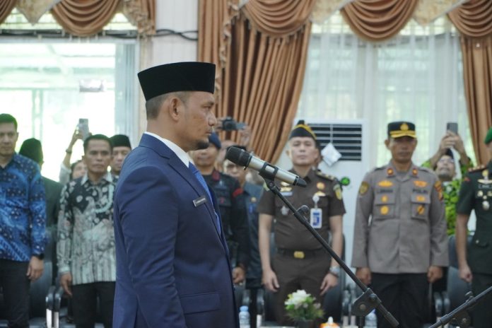 Sekretaris Daerah (Sekda) Kabupaten Rokan Hilir (Rohil) Sarman Syahroni