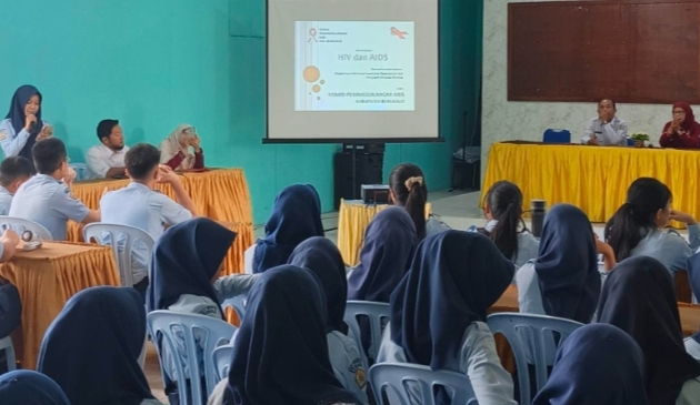 Edukasi Pelajar tentang HIV/AIDS, KPA Bengkalis ke SMA Sederajat
