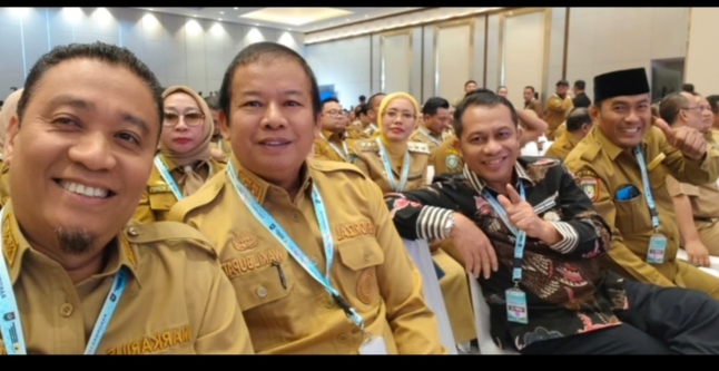 Wakili Bupati Bengkalis, Bagus Santoso Hadir TPAKD Dipimpin Presiden RI