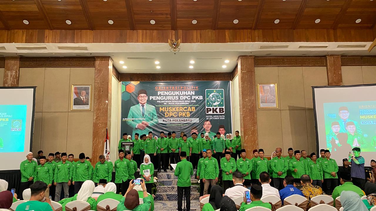 Pengukuhan Pengurus DPC PKB Kota Pekanbaru