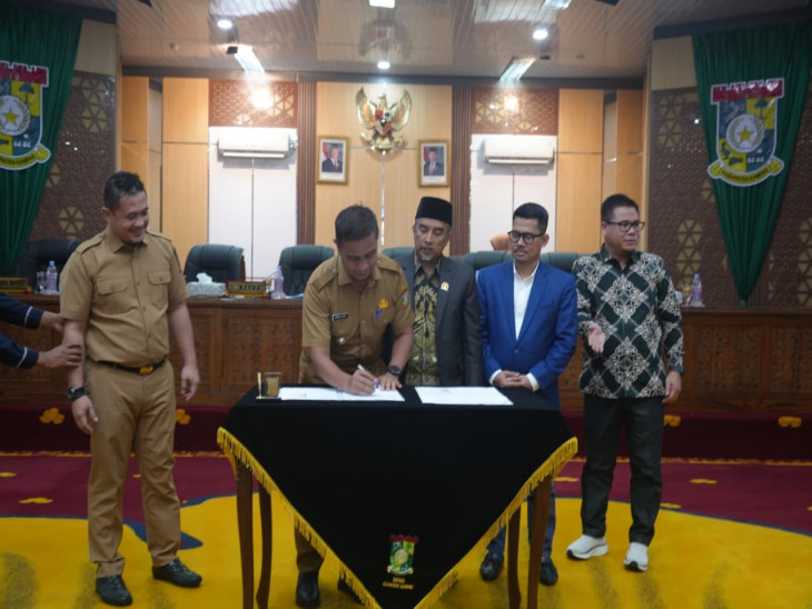 Rapat Paripurna DPRD Kampar
