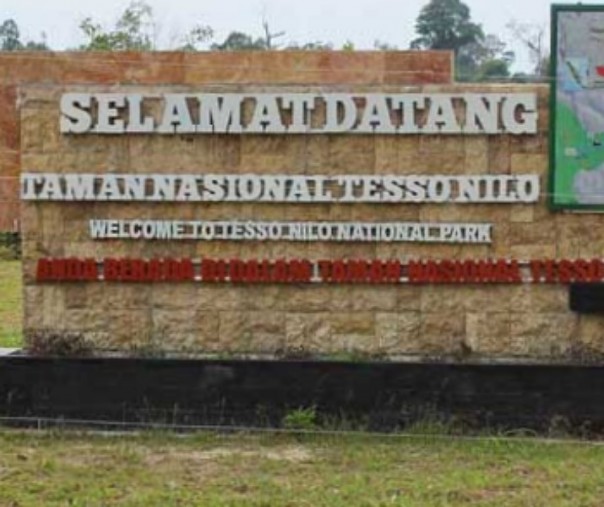 Tulisan selamat datang di TNTN (Foto: Istimewa/Internet)